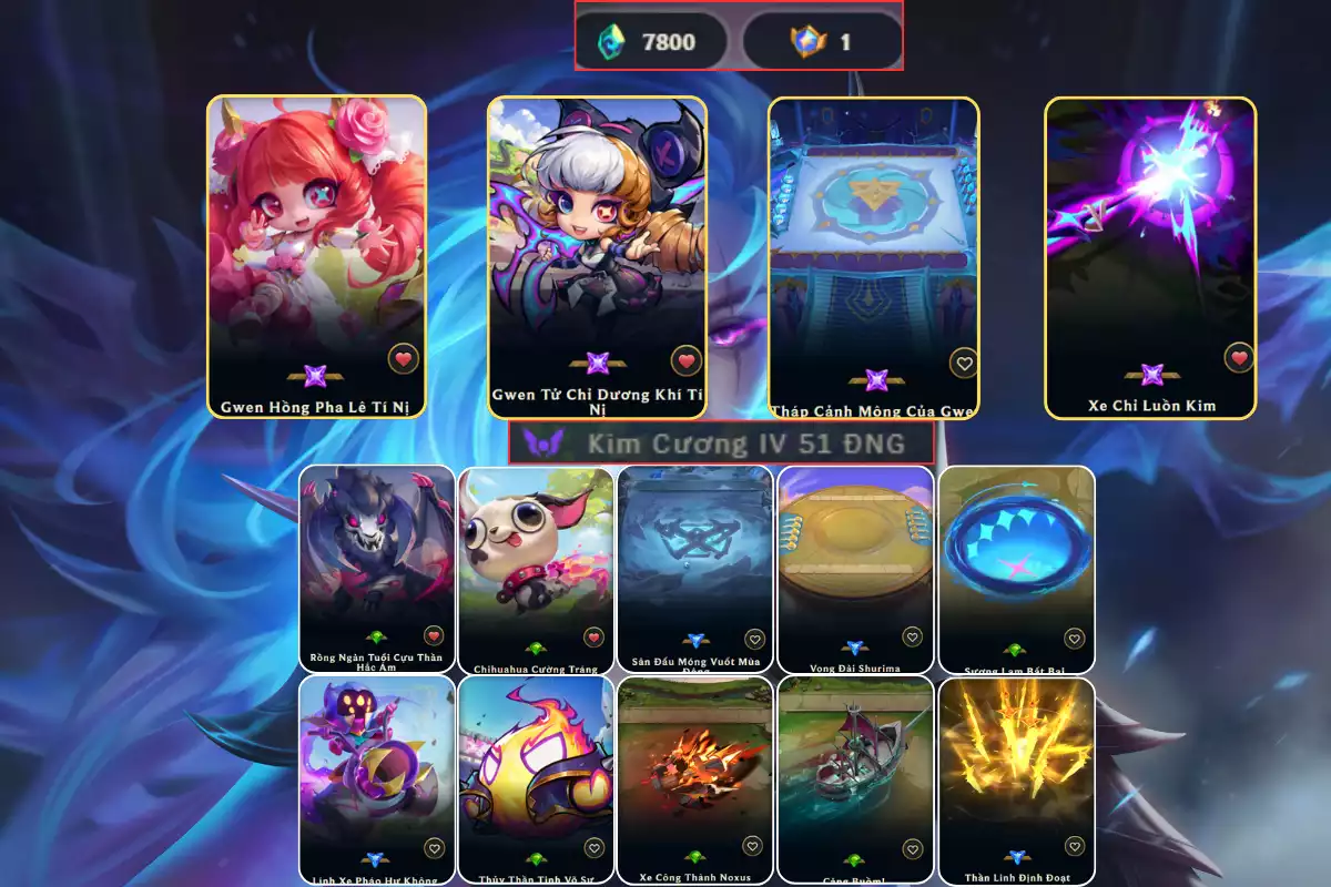 2/2 Gwen đẹp + sàn